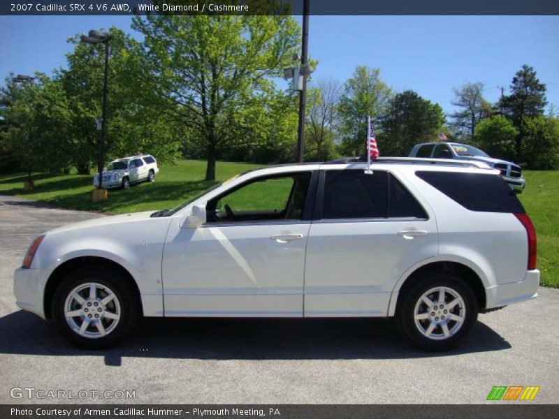 White Diamond / Cashmere 2007 Cadillac SRX 4 V6 AWD