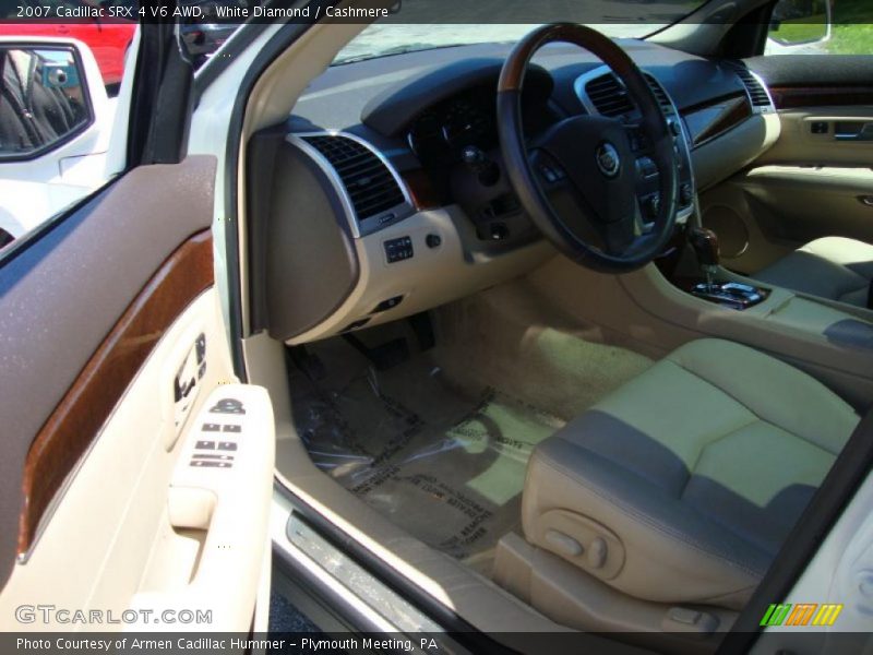 White Diamond / Cashmere 2007 Cadillac SRX 4 V6 AWD