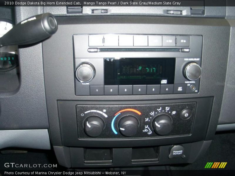 Mango Tango Pearl / Dark Slate Gray/Medium Slate Gray 2010 Dodge Dakota Big Horn Extended Cab
