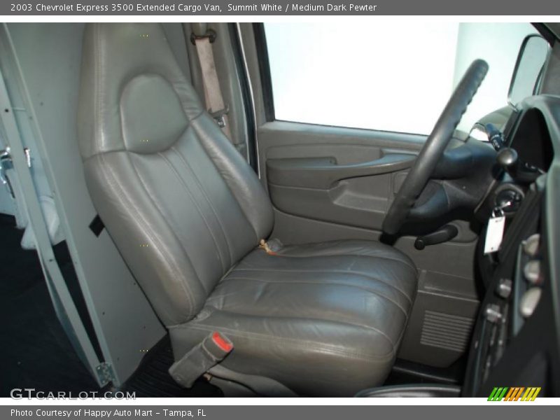 Summit White / Medium Dark Pewter 2003 Chevrolet Express 3500 Extended Cargo Van