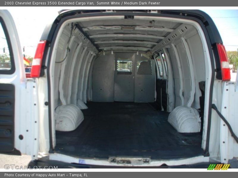 Summit White / Medium Dark Pewter 2003 Chevrolet Express 3500 Extended Cargo Van