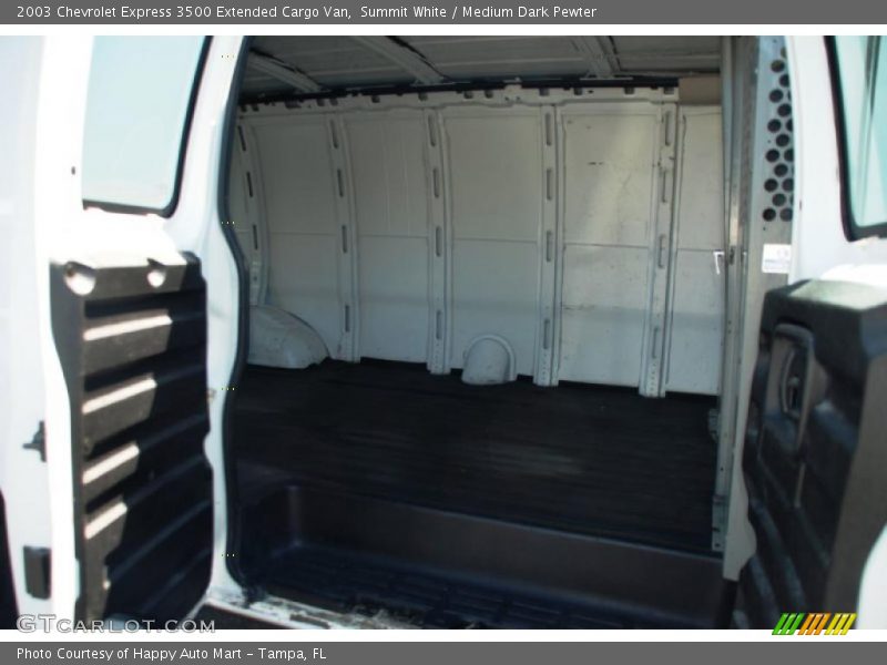 Summit White / Medium Dark Pewter 2003 Chevrolet Express 3500 Extended Cargo Van