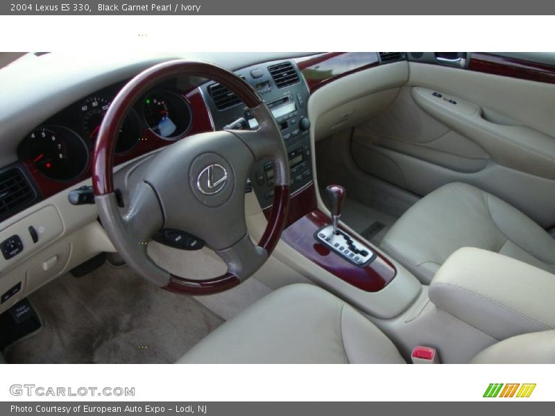Black Garnet Pearl / Ivory 2004 Lexus ES 330