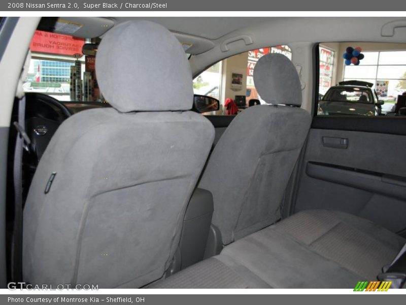 Super Black / Charcoal/Steel 2008 Nissan Sentra 2.0