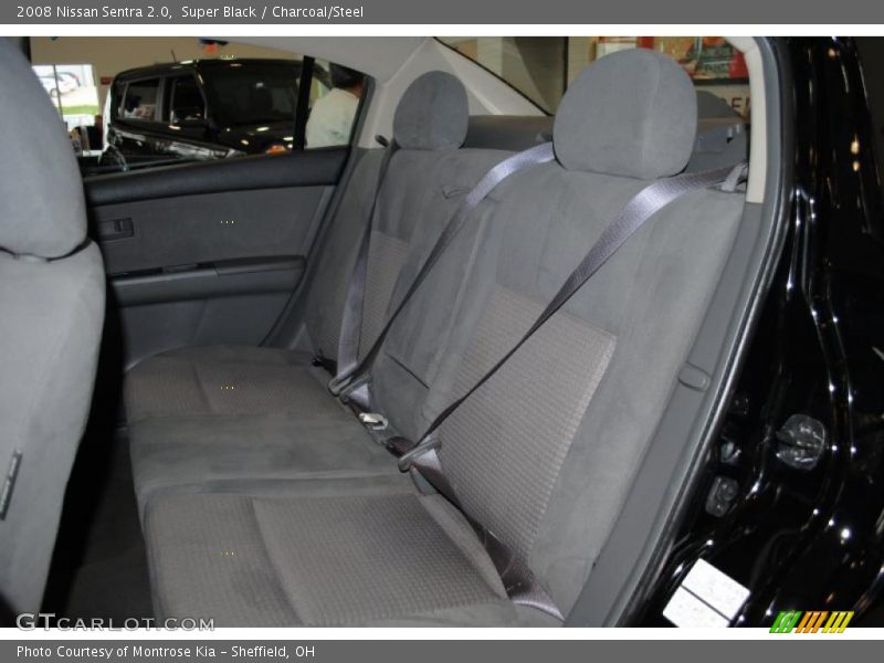 Super Black / Charcoal/Steel 2008 Nissan Sentra 2.0