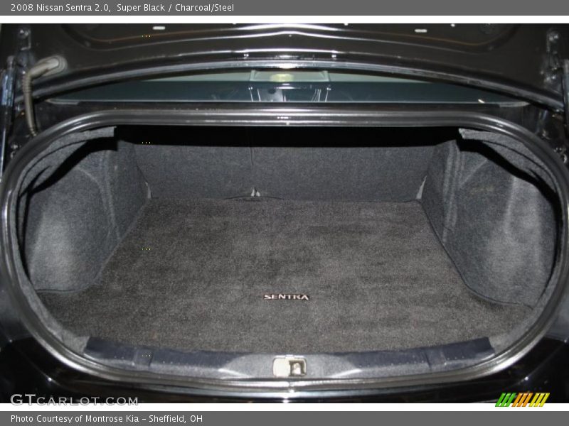 Super Black / Charcoal/Steel 2008 Nissan Sentra 2.0