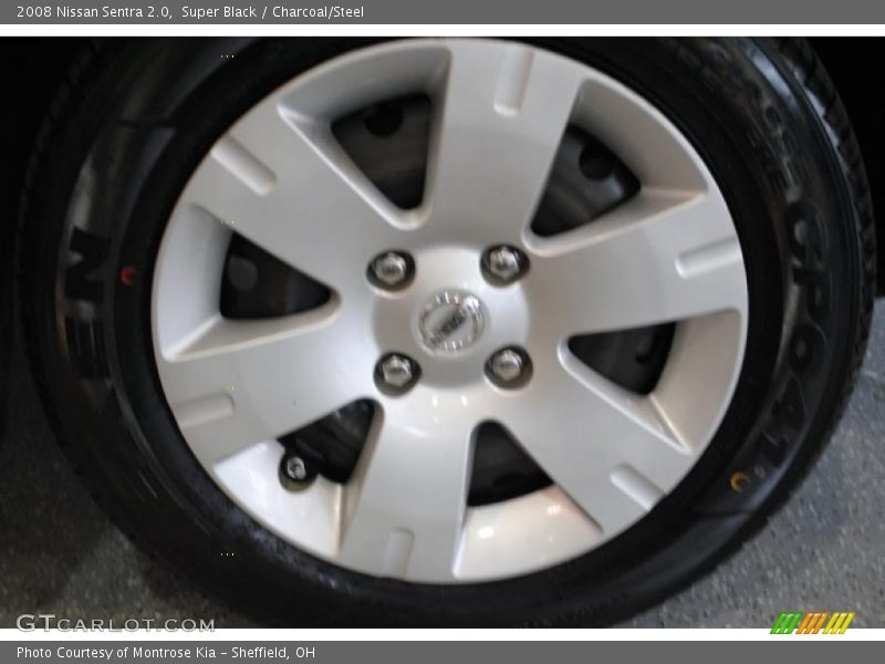 Super Black / Charcoal/Steel 2008 Nissan Sentra 2.0