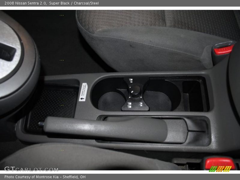Super Black / Charcoal/Steel 2008 Nissan Sentra 2.0
