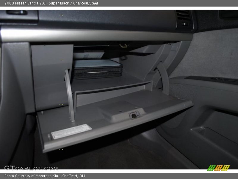 Super Black / Charcoal/Steel 2008 Nissan Sentra 2.0