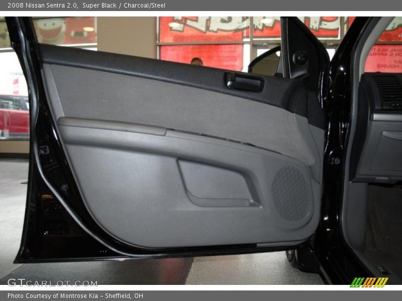 Super Black / Charcoal/Steel 2008 Nissan Sentra 2.0