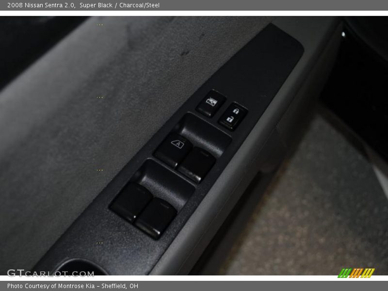 Super Black / Charcoal/Steel 2008 Nissan Sentra 2.0