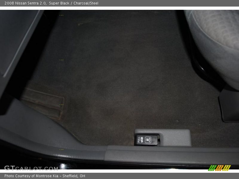 Super Black / Charcoal/Steel 2008 Nissan Sentra 2.0