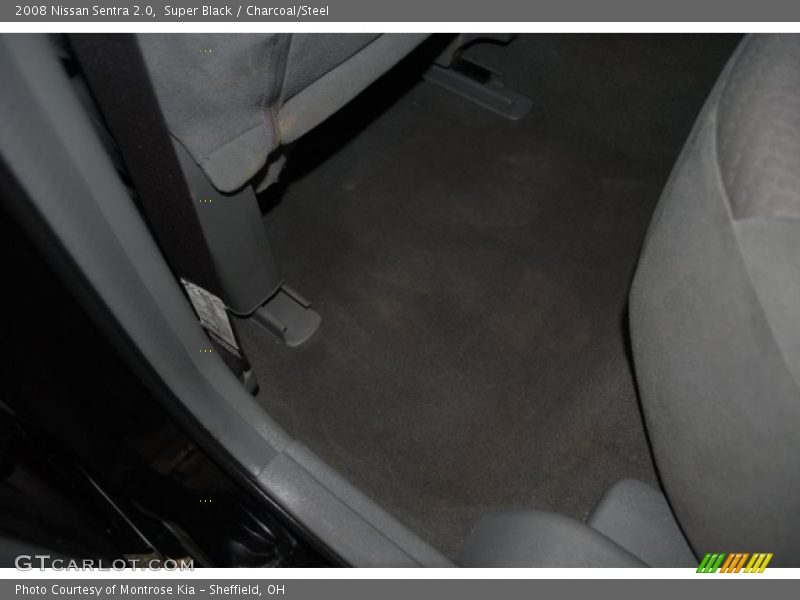 Super Black / Charcoal/Steel 2008 Nissan Sentra 2.0