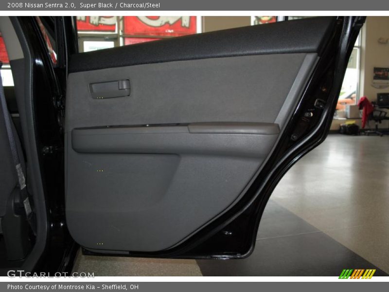 Super Black / Charcoal/Steel 2008 Nissan Sentra 2.0
