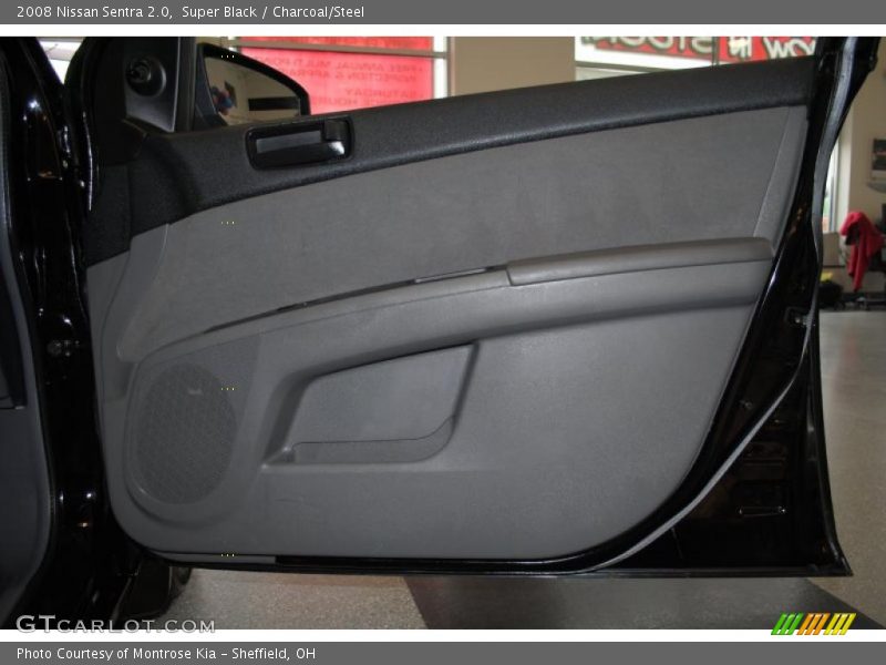 Super Black / Charcoal/Steel 2008 Nissan Sentra 2.0