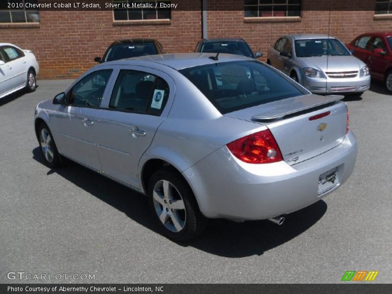 Silver Ice Metallic / Ebony 2010 Chevrolet Cobalt LT Sedan