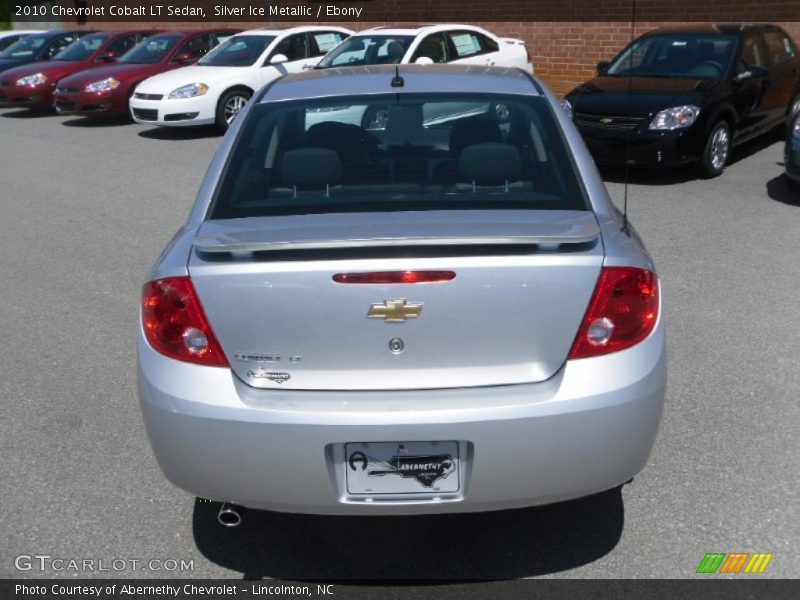 Silver Ice Metallic / Ebony 2010 Chevrolet Cobalt LT Sedan