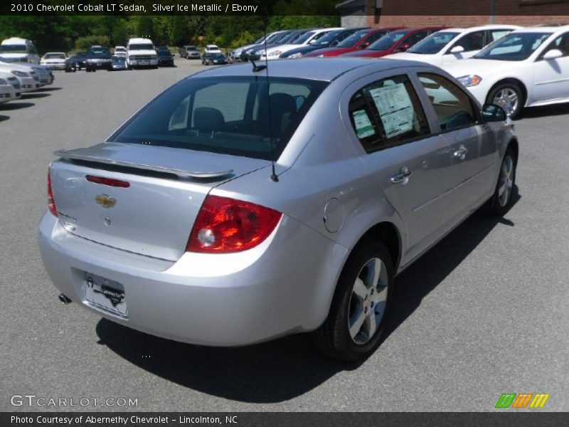 Silver Ice Metallic / Ebony 2010 Chevrolet Cobalt LT Sedan