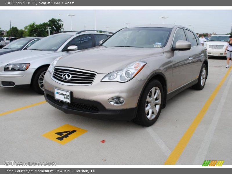 Scarlet Silver / Wheat 2008 Infiniti EX 35