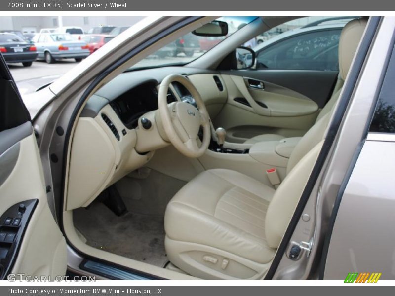 Scarlet Silver / Wheat 2008 Infiniti EX 35