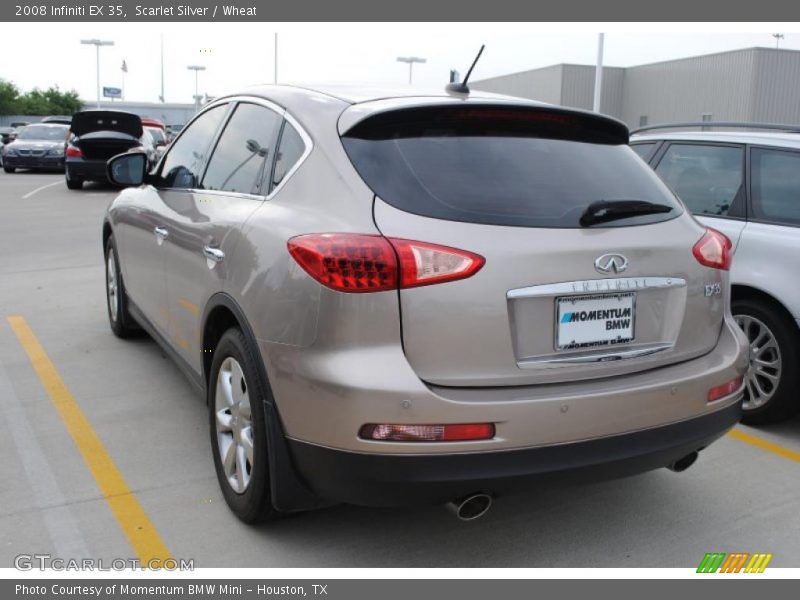 Scarlet Silver / Wheat 2008 Infiniti EX 35