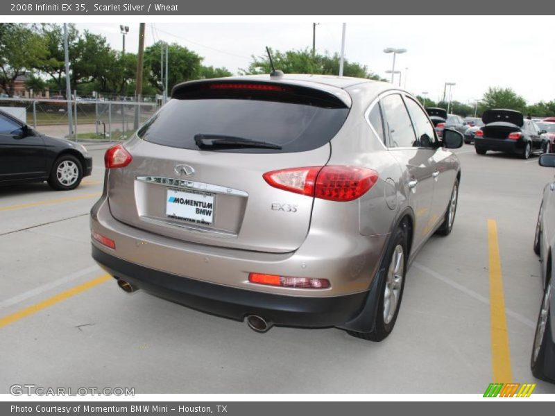 Scarlet Silver / Wheat 2008 Infiniti EX 35