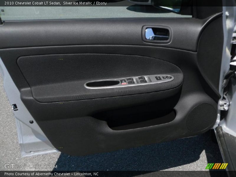 Silver Ice Metallic / Ebony 2010 Chevrolet Cobalt LT Sedan