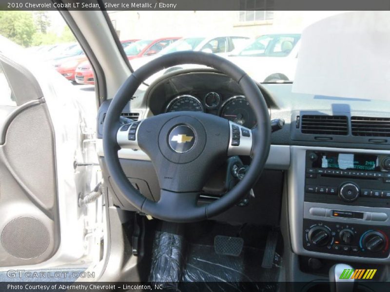 Silver Ice Metallic / Ebony 2010 Chevrolet Cobalt LT Sedan