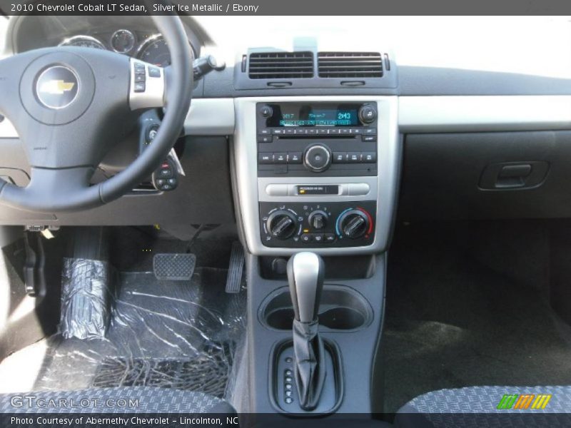 Silver Ice Metallic / Ebony 2010 Chevrolet Cobalt LT Sedan