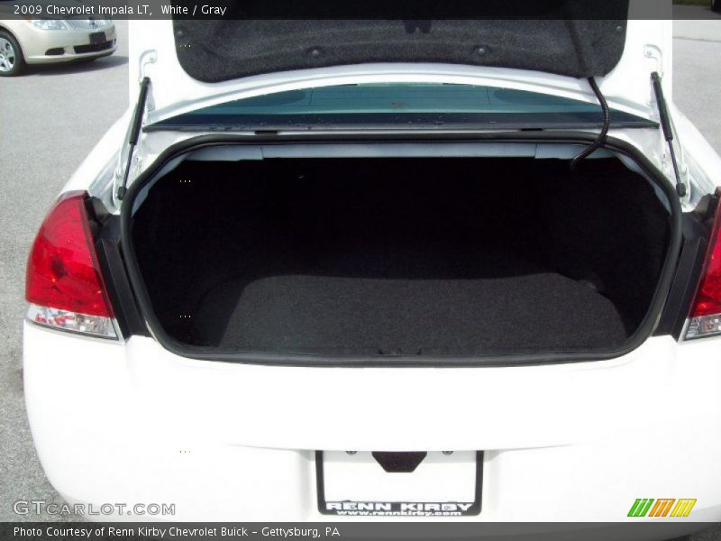 White / Gray 2009 Chevrolet Impala LT