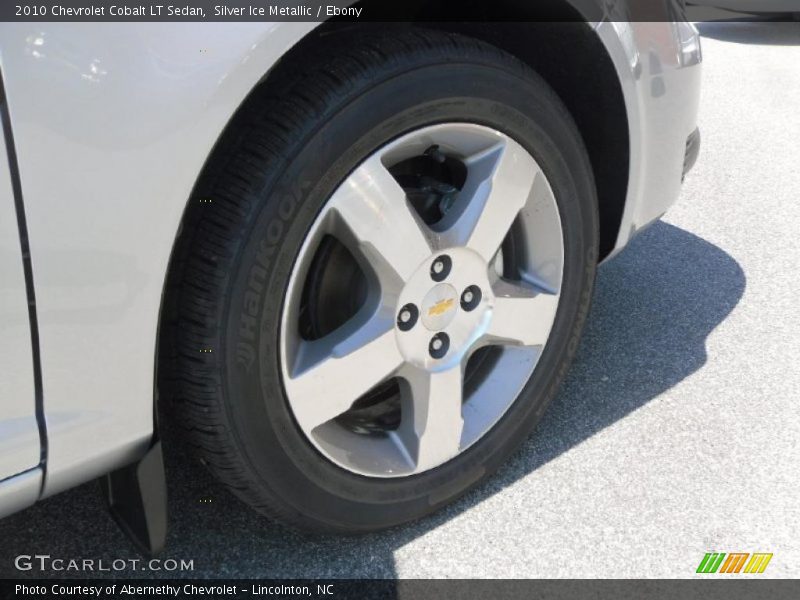 Silver Ice Metallic / Ebony 2010 Chevrolet Cobalt LT Sedan