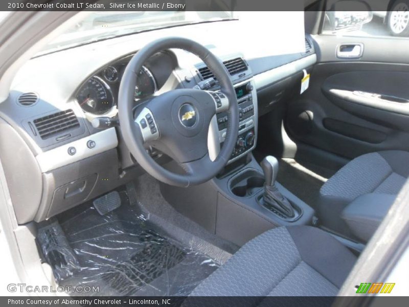 Silver Ice Metallic / Ebony 2010 Chevrolet Cobalt LT Sedan