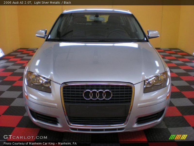 Light Silver Metallic / Black 2006 Audi A3 2.0T