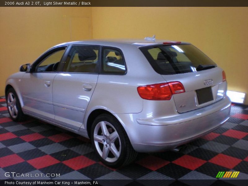 Light Silver Metallic / Black 2006 Audi A3 2.0T