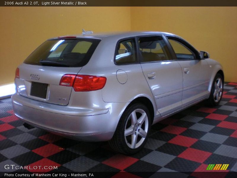 Light Silver Metallic / Black 2006 Audi A3 2.0T