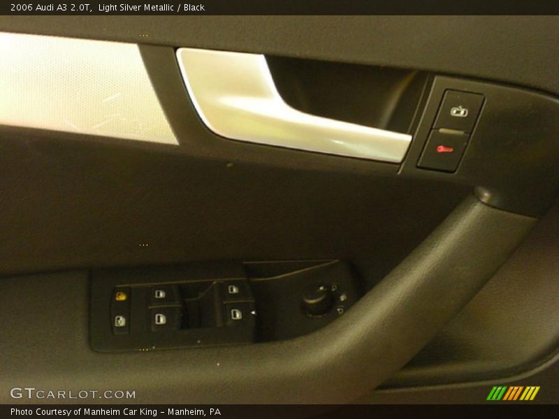 Light Silver Metallic / Black 2006 Audi A3 2.0T