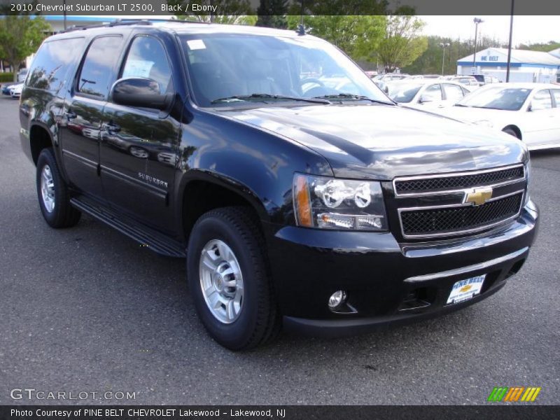 Black / Ebony 2010 Chevrolet Suburban LT 2500