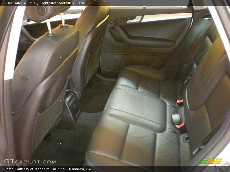 Light Silver Metallic / Black 2006 Audi A3 2.0T