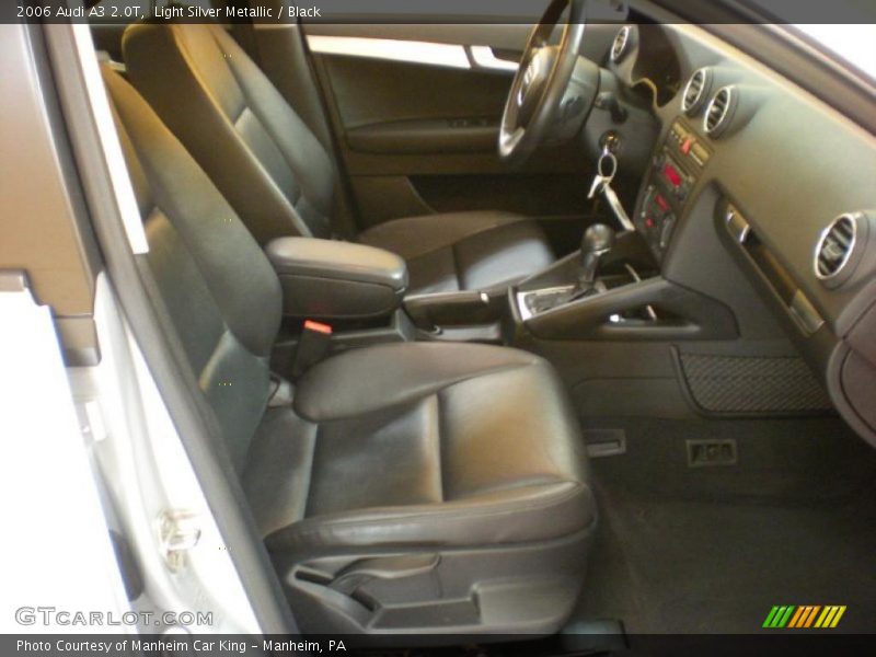 Light Silver Metallic / Black 2006 Audi A3 2.0T