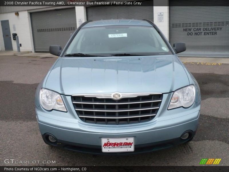 Clearwater Blue Pearlcoat / Pastel Slate Gray 2008 Chrysler Pacifica Touring AWD