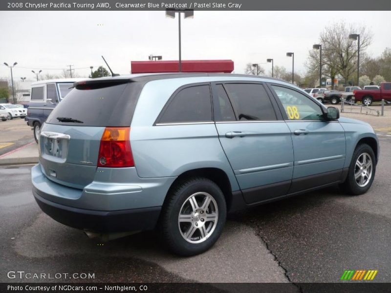 Clearwater Blue Pearlcoat / Pastel Slate Gray 2008 Chrysler Pacifica Touring AWD