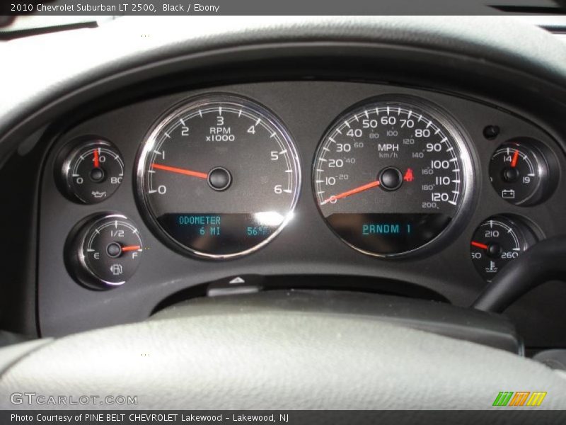 Black / Ebony 2010 Chevrolet Suburban LT 2500