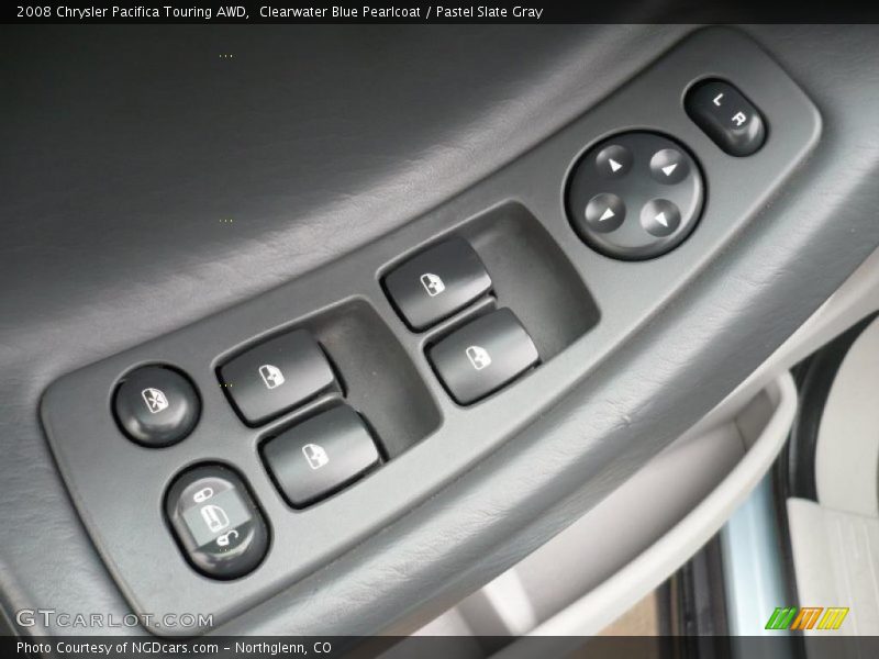 Clearwater Blue Pearlcoat / Pastel Slate Gray 2008 Chrysler Pacifica Touring AWD