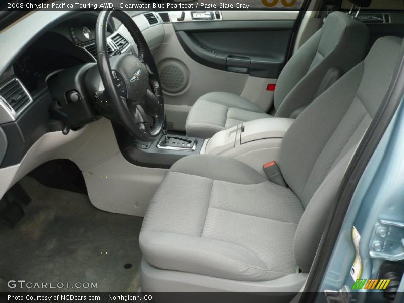 Clearwater Blue Pearlcoat / Pastel Slate Gray 2008 Chrysler Pacifica Touring AWD
