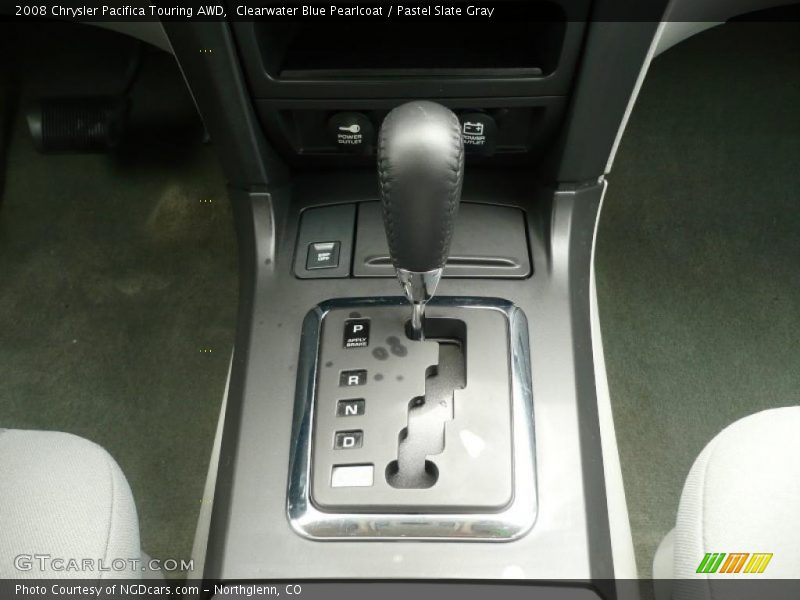 Clearwater Blue Pearlcoat / Pastel Slate Gray 2008 Chrysler Pacifica Touring AWD