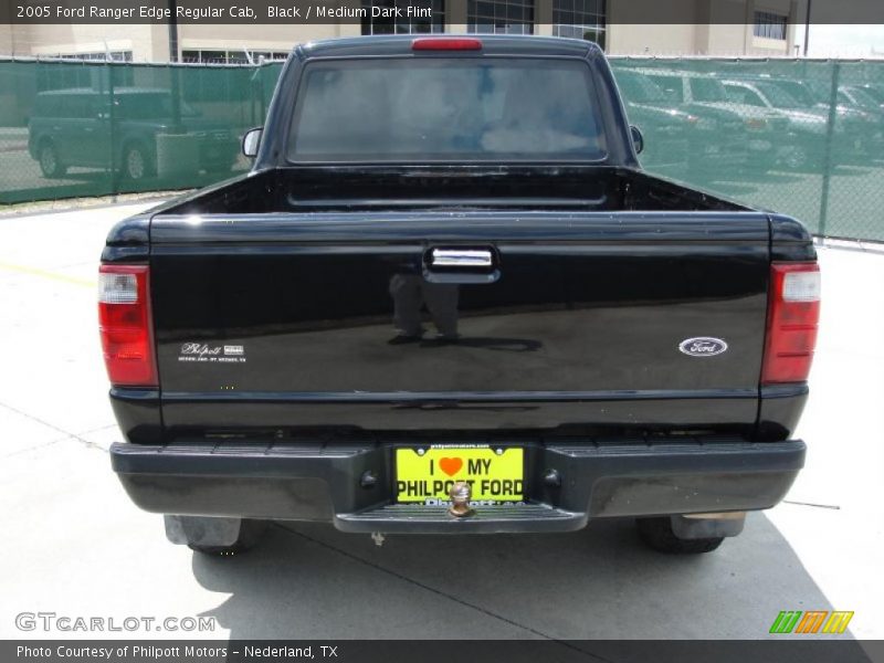 Black / Medium Dark Flint 2005 Ford Ranger Edge Regular Cab
