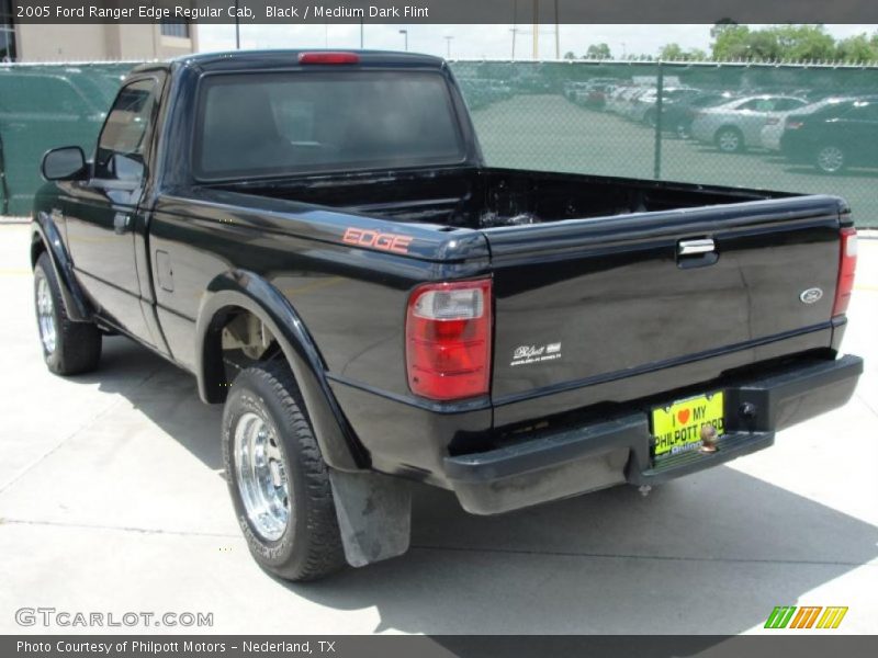 Black / Medium Dark Flint 2005 Ford Ranger Edge Regular Cab