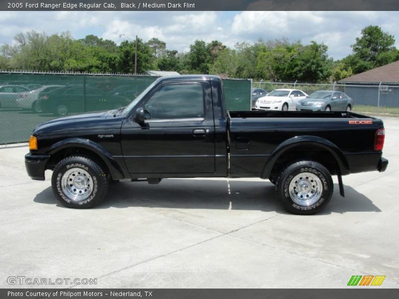 Black / Medium Dark Flint 2005 Ford Ranger Edge Regular Cab