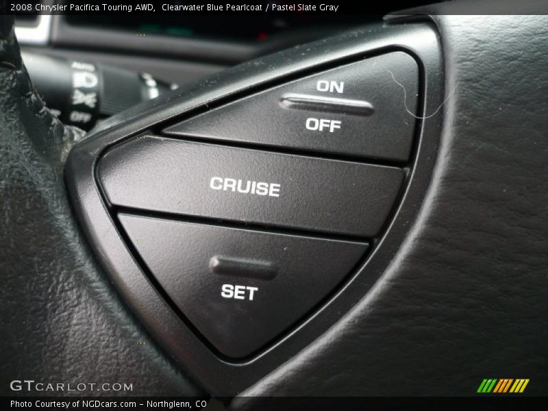 Clearwater Blue Pearlcoat / Pastel Slate Gray 2008 Chrysler Pacifica Touring AWD