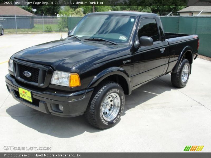 Black / Medium Dark Flint 2005 Ford Ranger Edge Regular Cab